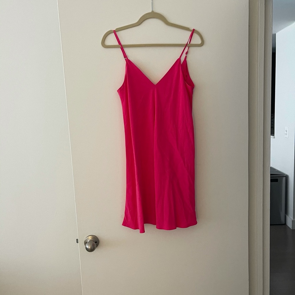 Amanda Uprichard Pink Mini Dress